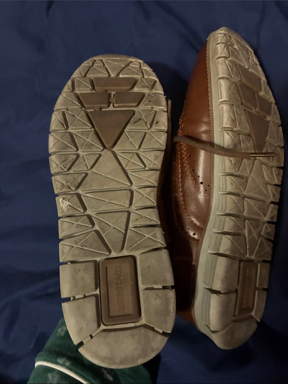 Deer Stags brown leather